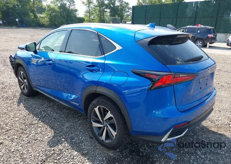 2019 Lexus Nx 300H z USA, uszkodzony, nr VIN JTJBJRBZ0K2114882